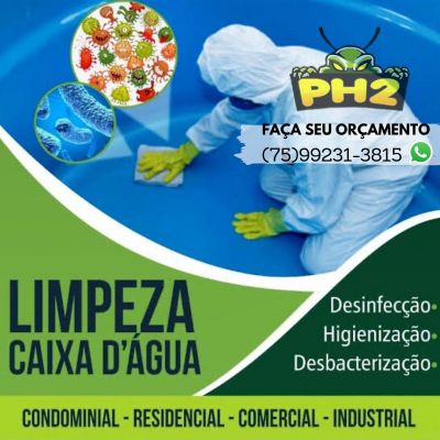 PH2 Controle de Pragas e Higienizadora de Caixa d´agua